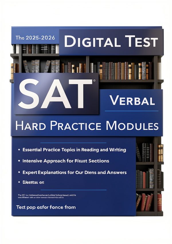 Digital SAT: Reading and Writing, Book 1 of 5 by PrepVantage LLC-0