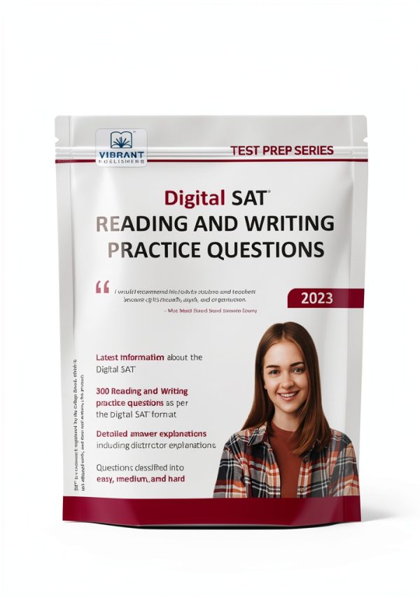 SAT Test Prep Guide by Vibrant Publishers Kindle 670‑Page Study Book-0