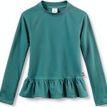 Kids' Rash Guard Shirt by BrandX Girls Medium Pink Size 12 SPF 50+-0