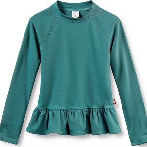 Kids' Rash Guard Shirt by BrandX Girls Medium Pink Size 12 SPF 50+-0