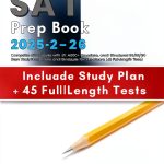 SAT & PSAT Test Guide Kindle Edition by ExamPrep 1117‑Page Study Book-0
