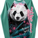 Generic Youth Rash Guard Shirt White Size 10-20 Girls Swimwear-0