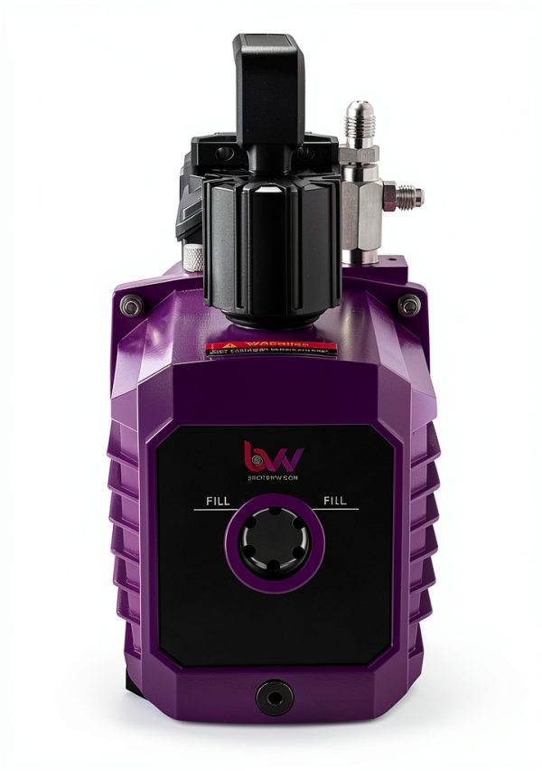 BVV 15 Gallon Aluminum Vacuum Chamber and V9D 9CFM Two Stage Pump Kit-7