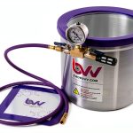BVV 3 Gallon Aluminum Vacuum Chamber with Glass Lid-0
