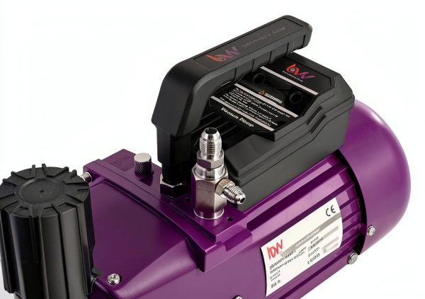 BVV 15 Gallon Aluminum Vacuum Chamber and V9D 9CFM Two Stage Pump Kit-5