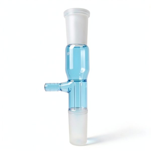 Glass Straight Tube Vacuum Take Off Adapter Deschem 24/40 Borosilicate-2