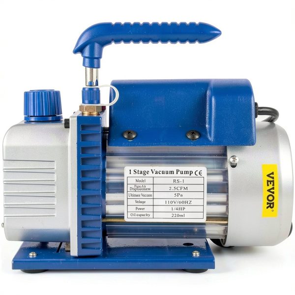 Bestauto 1.5 gallon vacuum degassing chamber kit 2.5 CFM Pump-8
