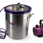 BVV 15 Gallon Aluminum Vacuum Chamber and V9D 9CFM Two Stage Pump Kit-0