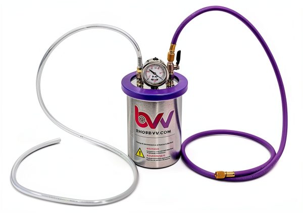 2-Quart Resin Vacuum Chamber by BEST VALUE VACS – Gasket, 304 Steel-0