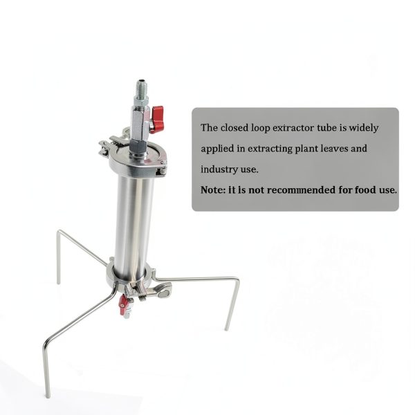 Stainless Steel Vacuum Chamber by P PBAUTOS 45g Extractor with Tripod-5