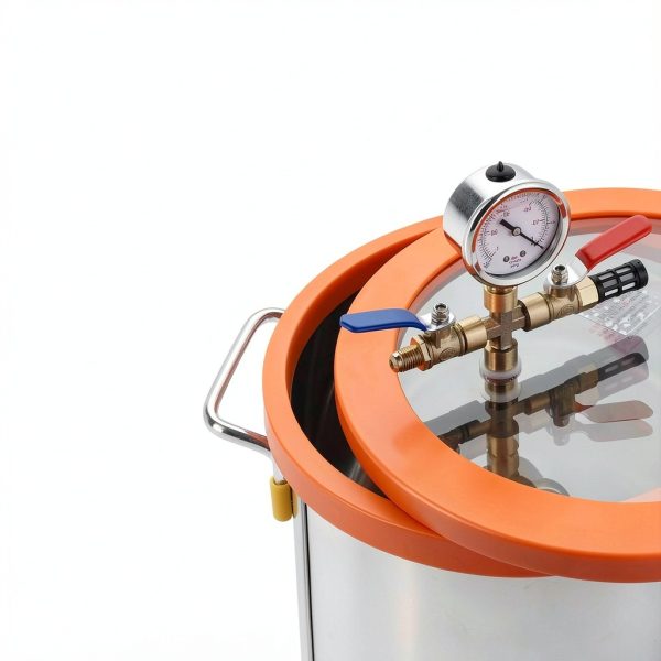 VEVOR 3 Gallon Vacuum Chamber Kit with 3.5 CFM Pump-3